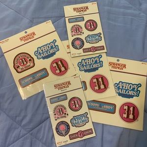 Stranger Things x Baskin Robbins Sticker and Magnet Collection